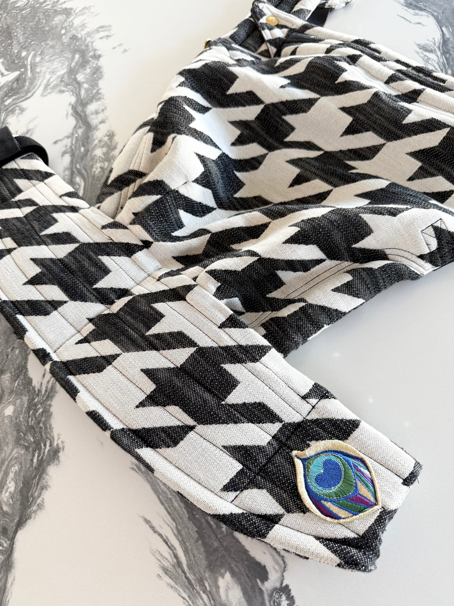 Artipoppe Zeitgeist Tweed BW In Cotton Baby Carrier