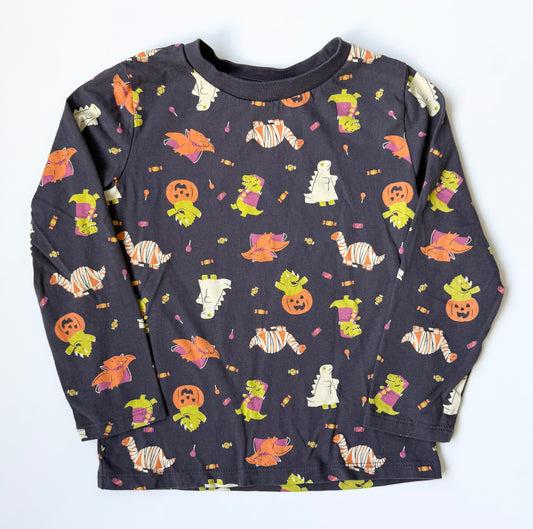 Joe Fresh Dark Purple Halloween Dinosaurs Long Sleeve (5 Years)