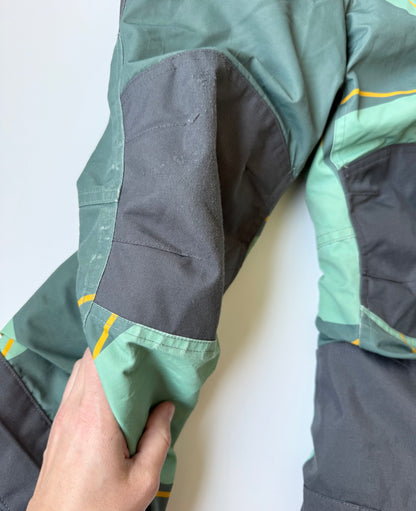 MEC Green & Grey Patterned Toaster Bib Snow Pants (5 Years)