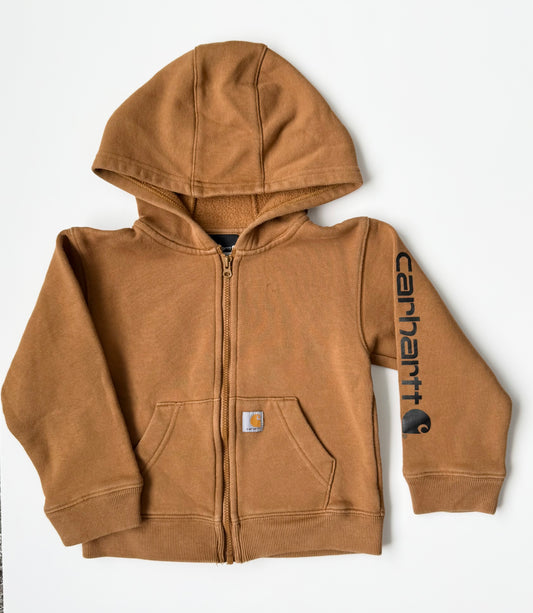 Carhartt Long Sleeve Full-Zip Hooded Sweatshirt Hoodie (3T)