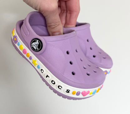 Crocs Bayaband Charm Band Clog Slip Ons (C5)