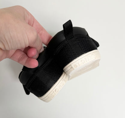 Stonz Black Cruiser Velcro Sneakers - Toddler (7)