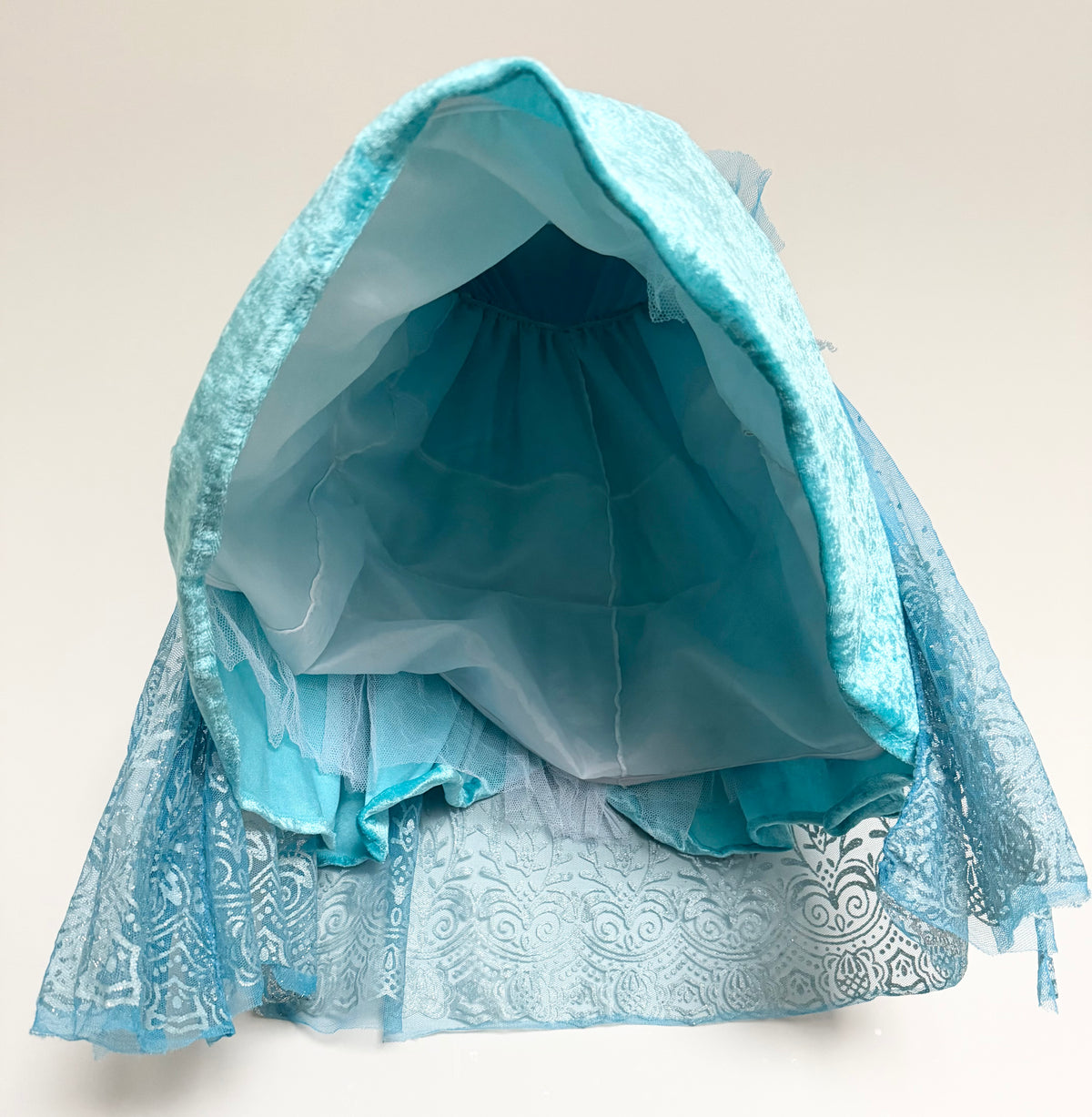 Blue Ice Queen Sparkle Costume Dress (3T)