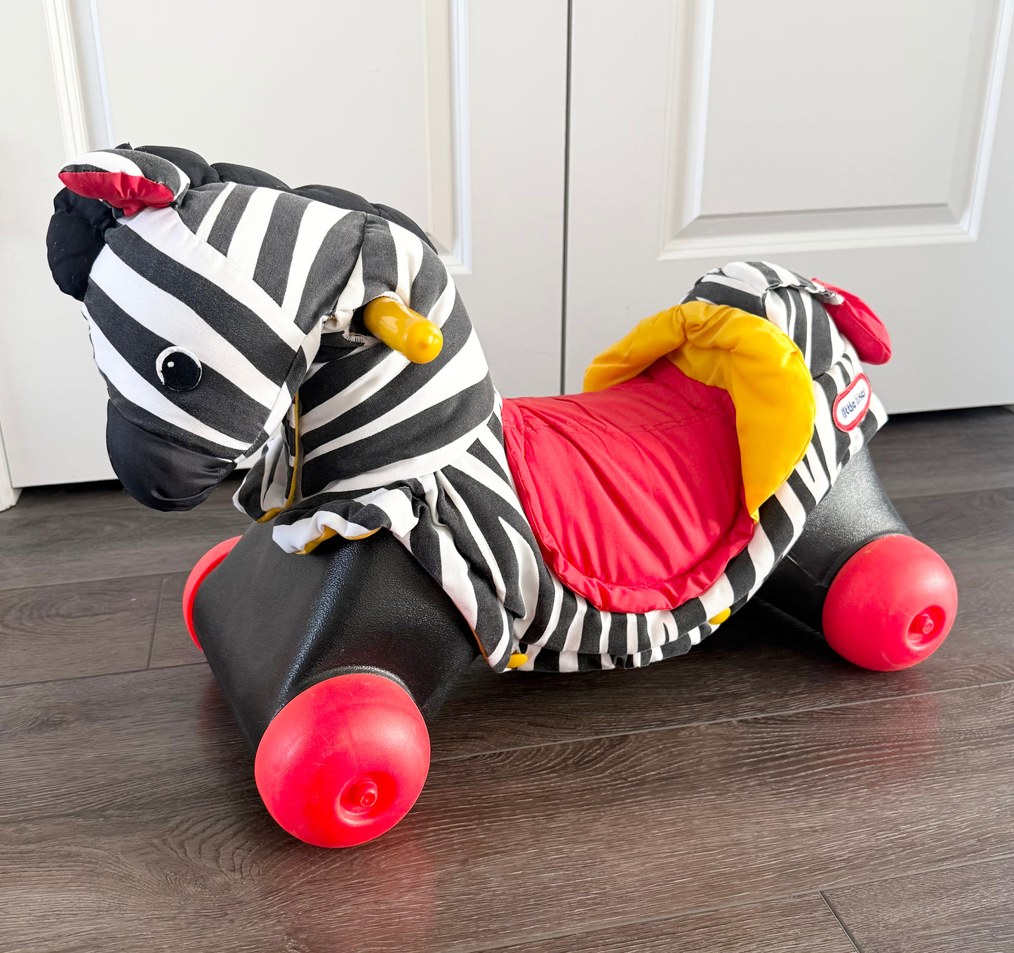 Vintage Little Tikes Rock 'n Scoot Zebra