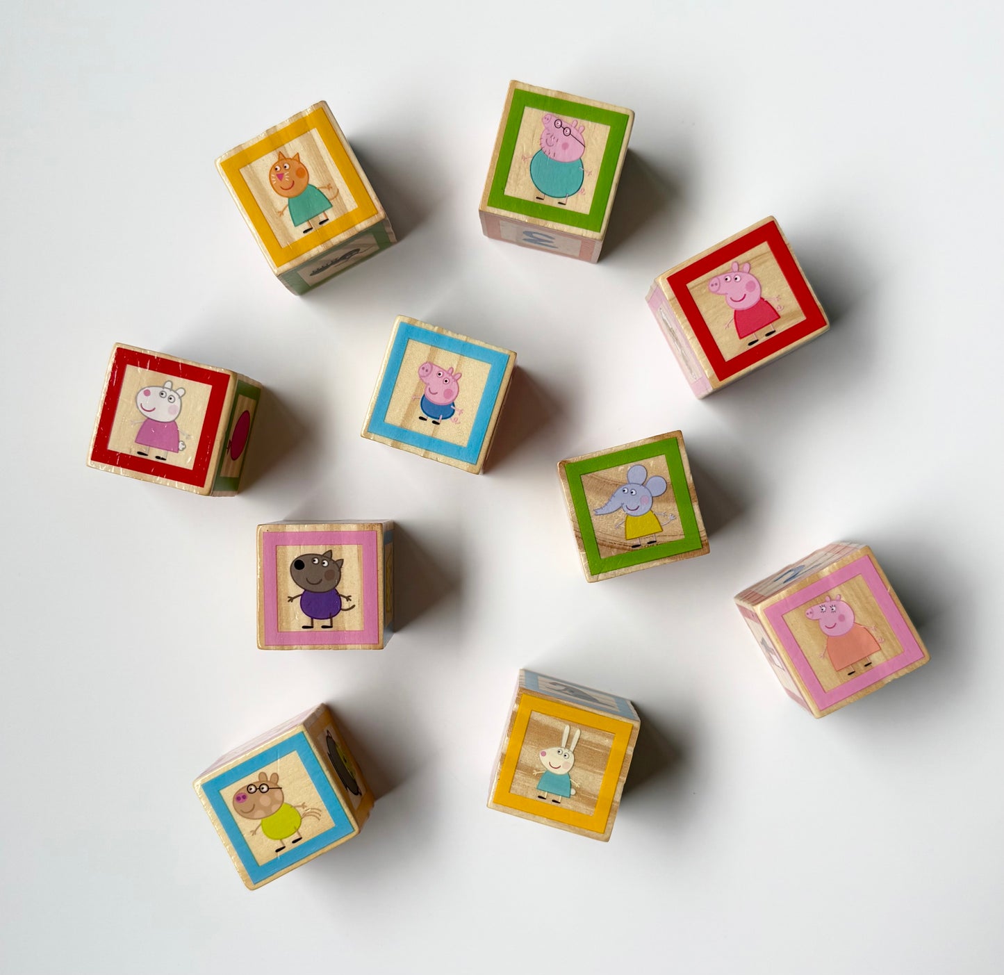 Peppa Pig Wooden Stacking Blocks