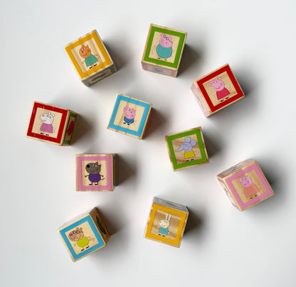 Peppa Pig Wooden Stacking Blocks