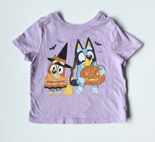 Old Navy x Bluey Purple Halloween T-Shirt (12-18 Months)