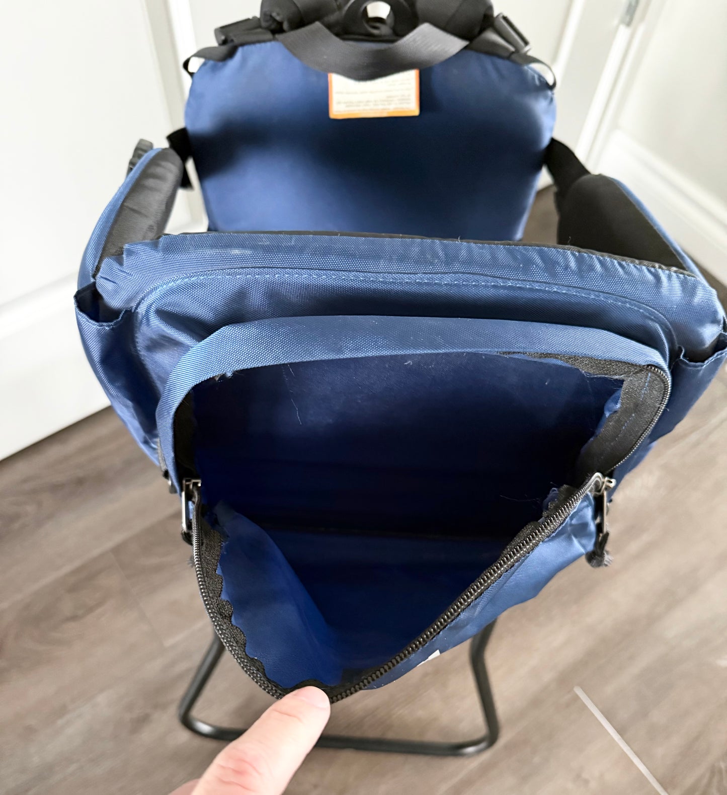 MEC Blue Happytrails Child Carrier Backpack - Hiking