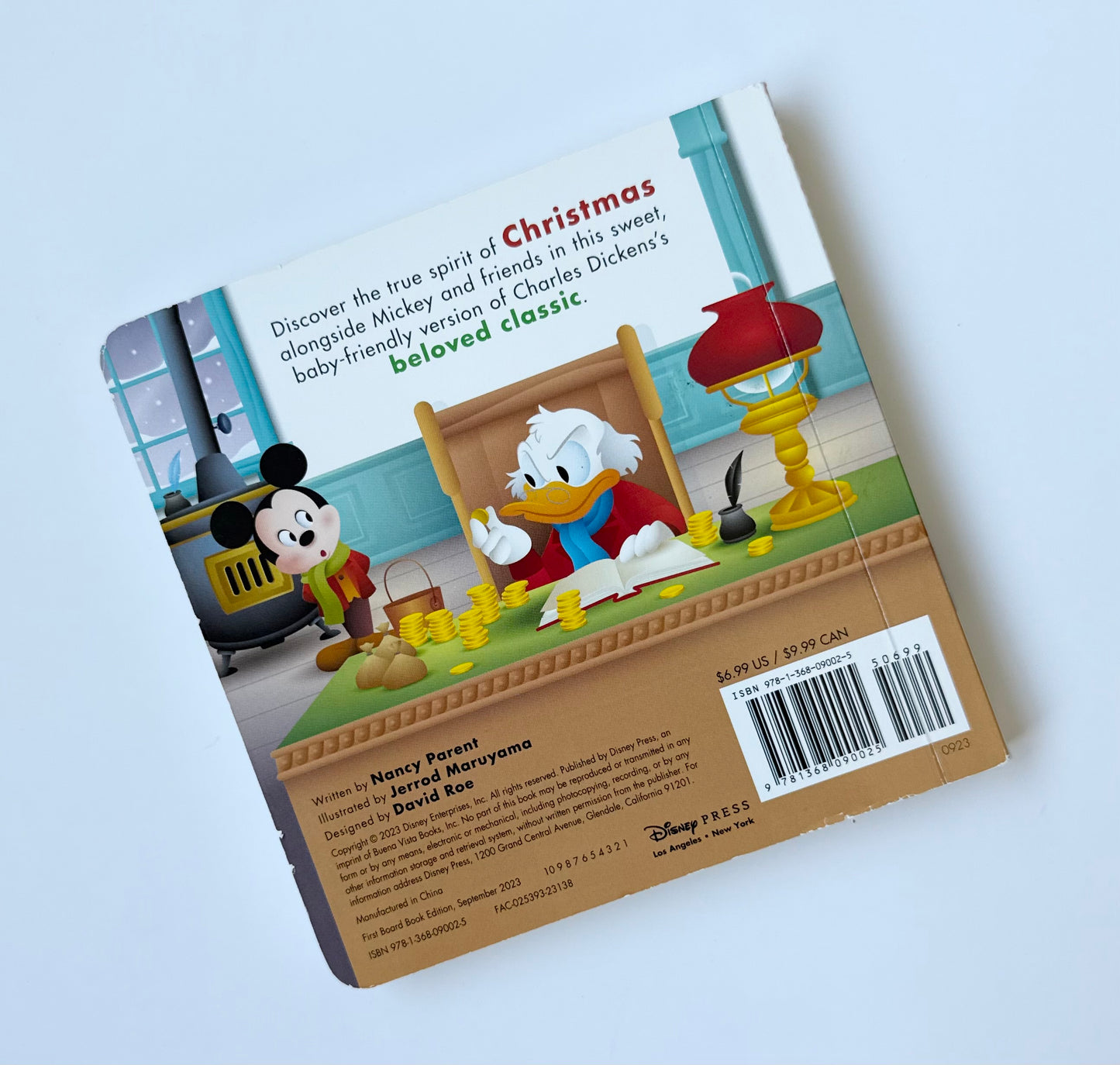 Disney Baby A Christmas Carol Board Book