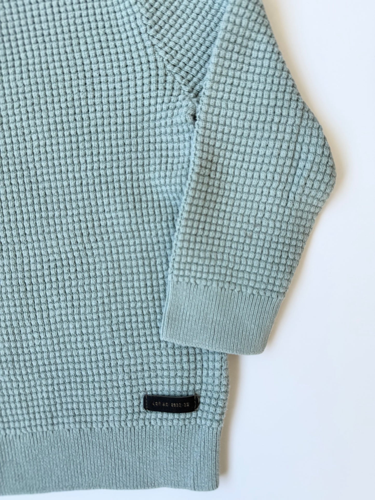 H&M Light Green Textured Sweater (2-4 Years)