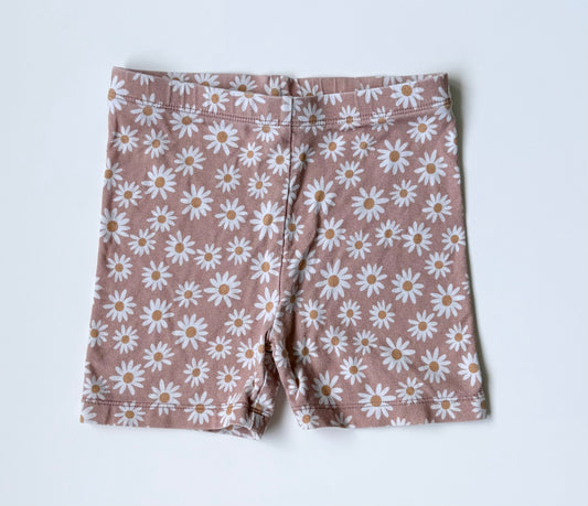 Lou & Bear Pink Daisy Biker Shorts (3-4 Years)