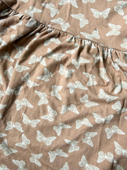 Lou & Bear Brown Butterfly Tank Dress (5/6 Years)