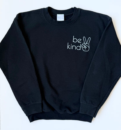 Haymad & Co Black “Be Kind” Sweater (7-8 Years)