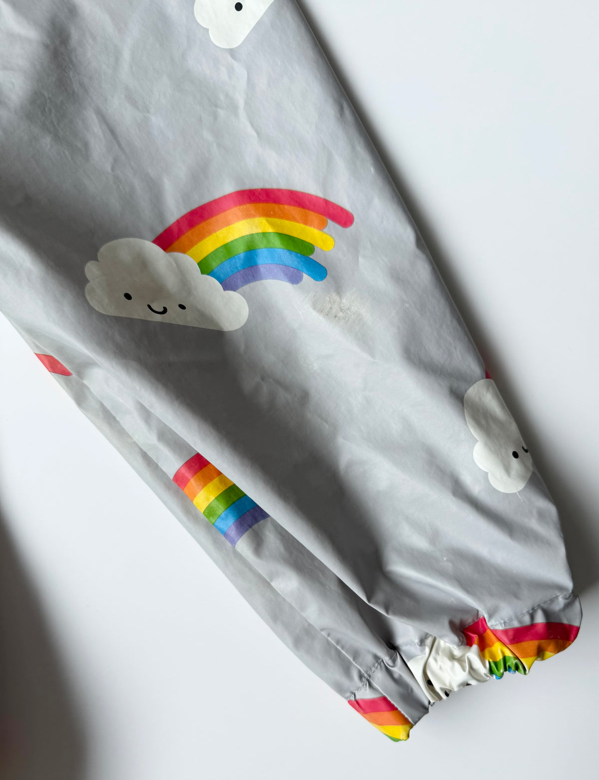 Whistle & Flute Grey Rainbows Splash/Wind Pants (3-4 Years)