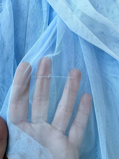 Baby Gap x Disney Cinderella Blue Knit Tulle Dress (4 Years)