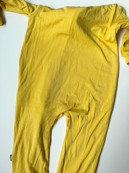 Kyte Pineapple Zipper Romper (3-6 Months)