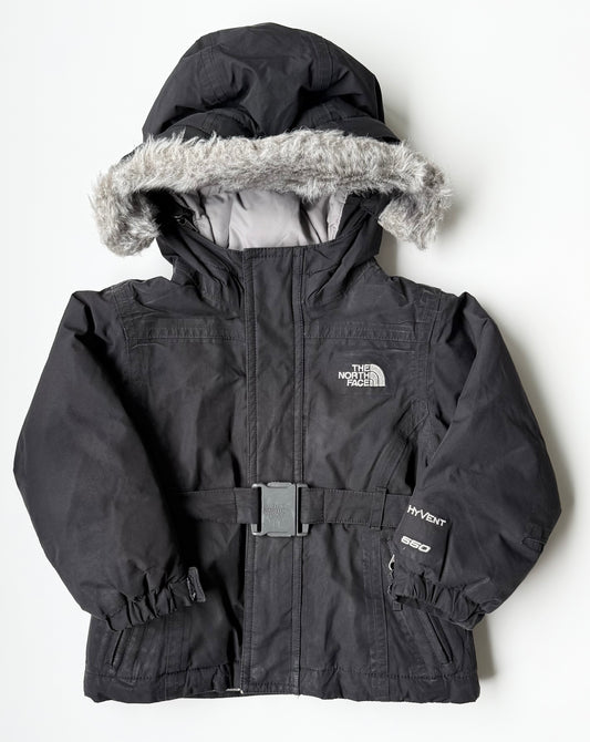 The North Face Greenland Black Winter Jacket (2T)