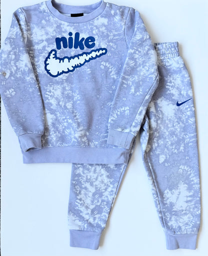 Nike Purple Tie Dye Sweater & Pants Set (4T)