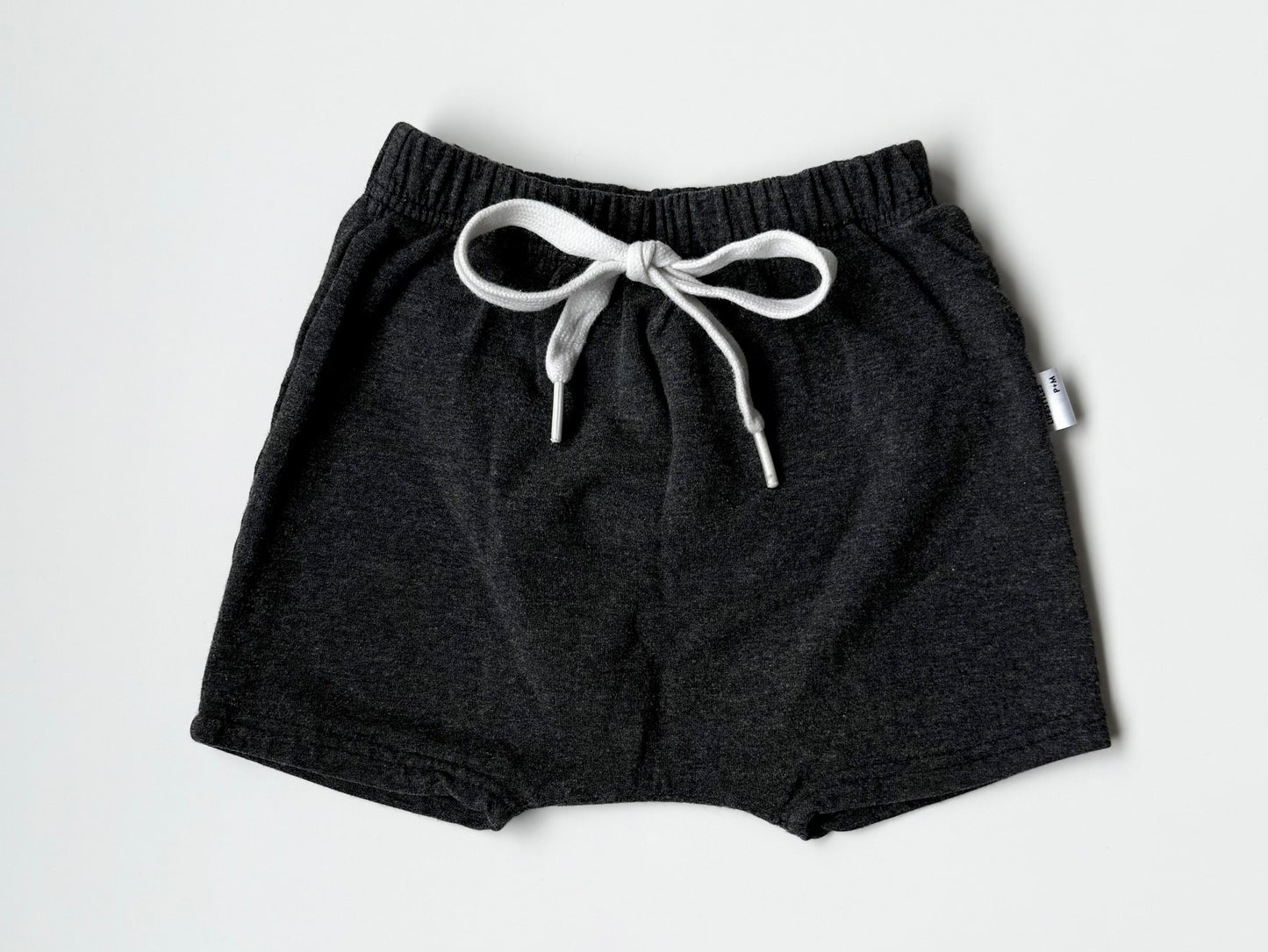 Portage & Main Dark Grey Shorts (6-12 Months)