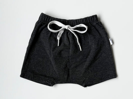 Portage & Main Dark Grey Shorts (6-12 Months)