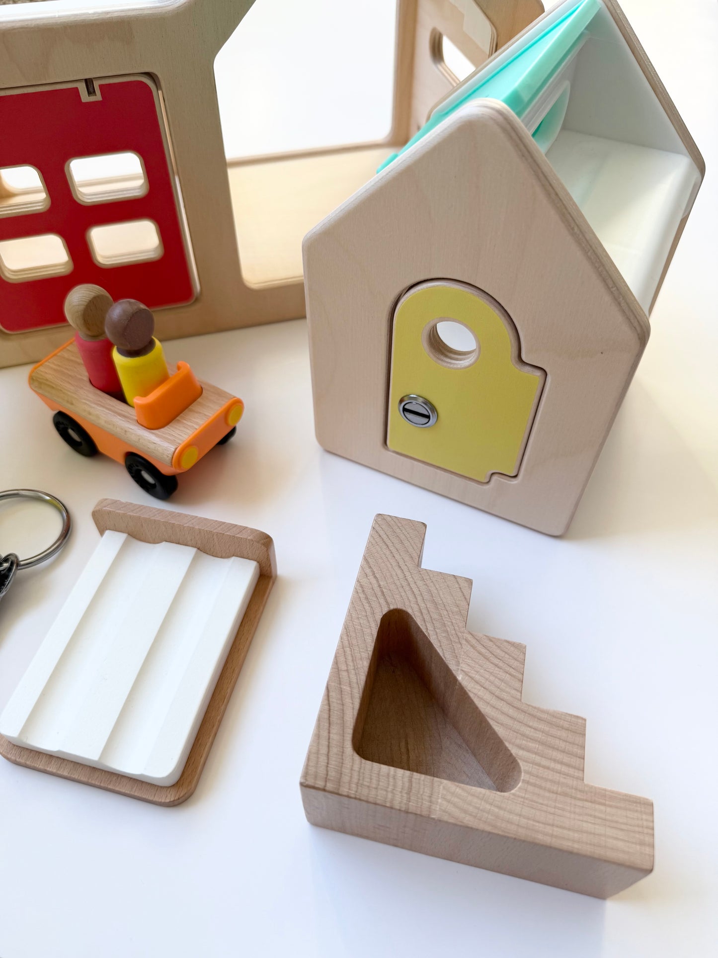 Lovevery Modular Playhouse, Wood Accessories & Two Seater Speedster
