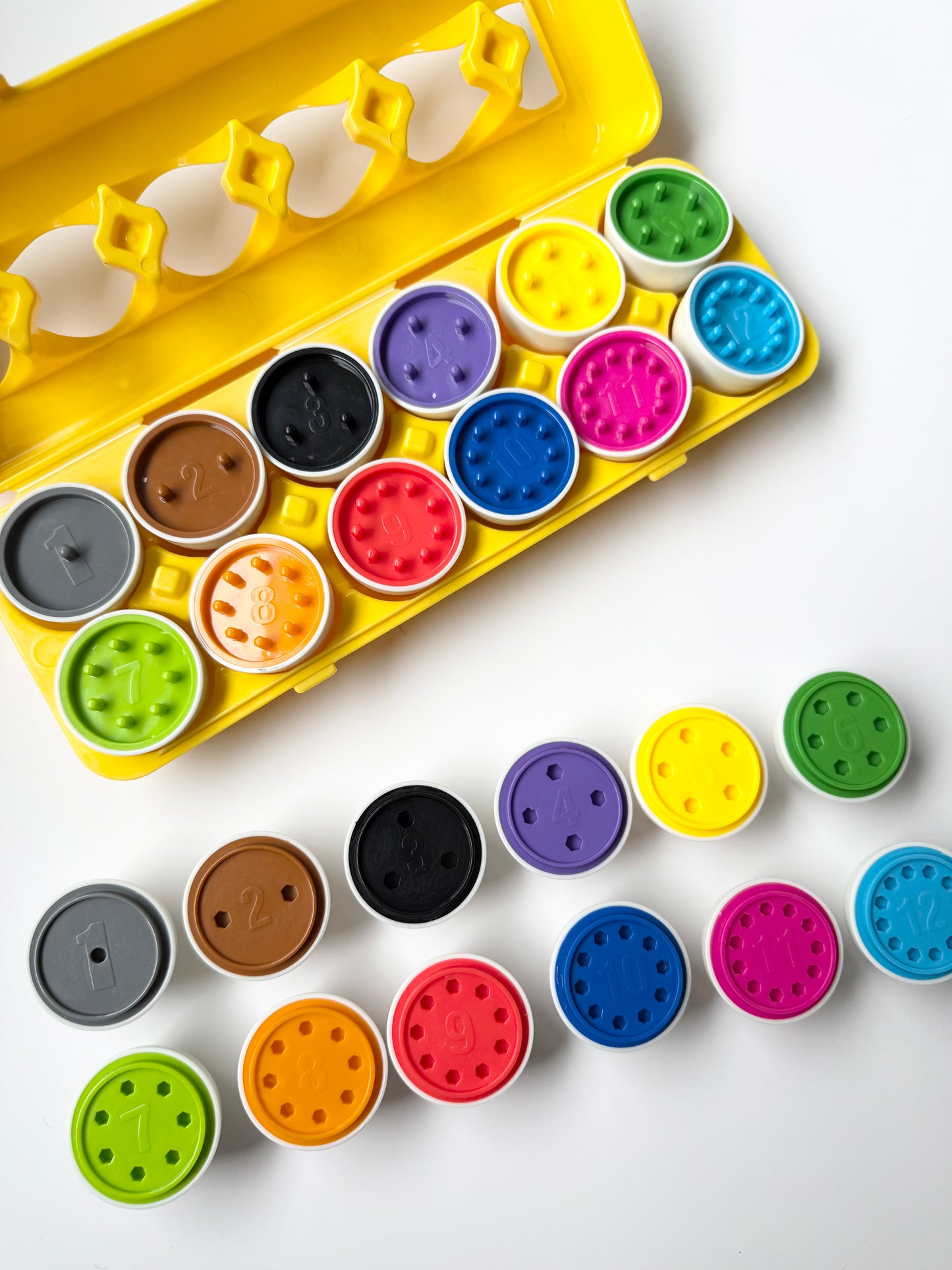 Matching Egg Color & Shape Sorter Set