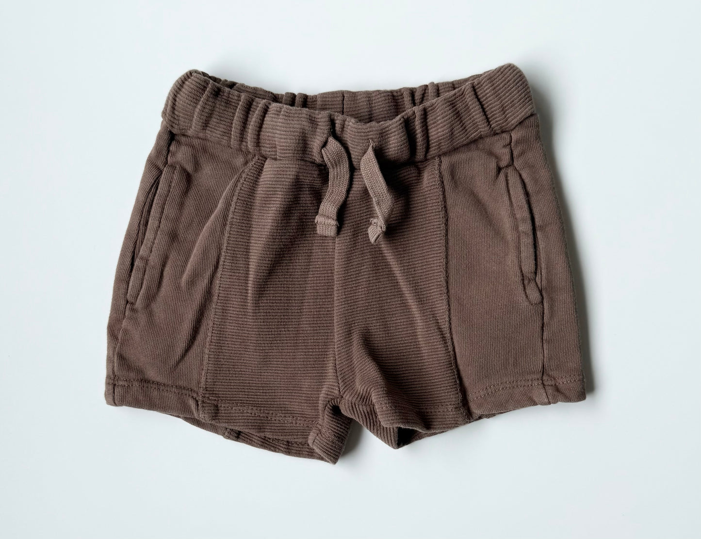 Zara Brown Sweat Shorts (9-12 Months)
