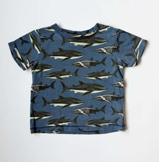 H&M x Katie Scott Blue Whales T-Shirt (18-24 Months)