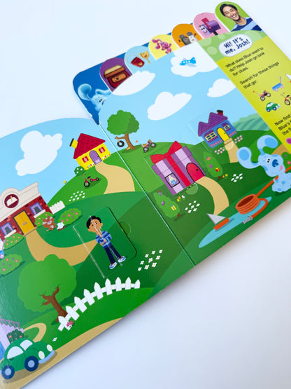 Blues Clues Lift-A-Flap Peek-A-Boo, Blue Board Book