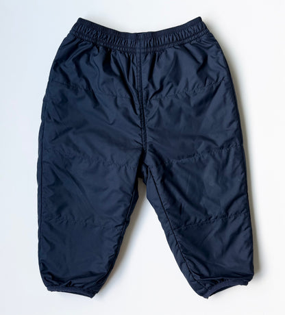 The North Face Navy Puffer Perrito Snow Pants (6-12 Months)