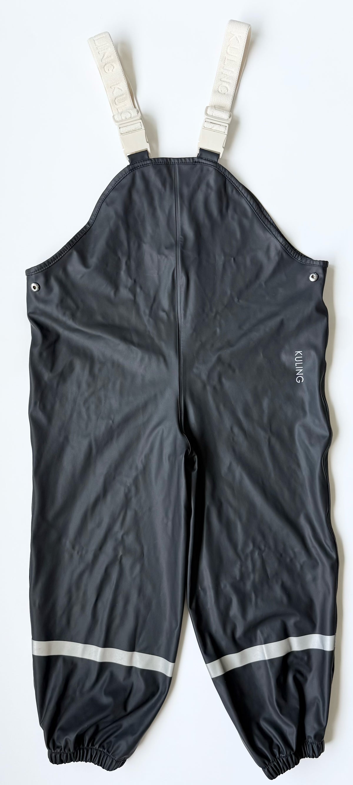 Kuling Black Rain Coat & Pants Matching Two Peice Set (4-5 Years)