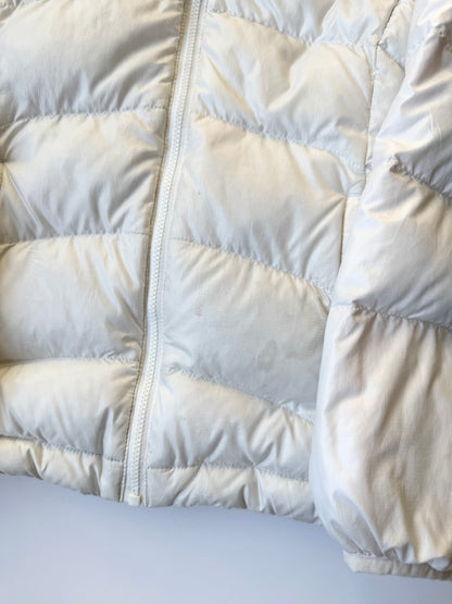 Patagonia Kids White Hi-Loft Down Sweater Hoody (5-6 Years)
