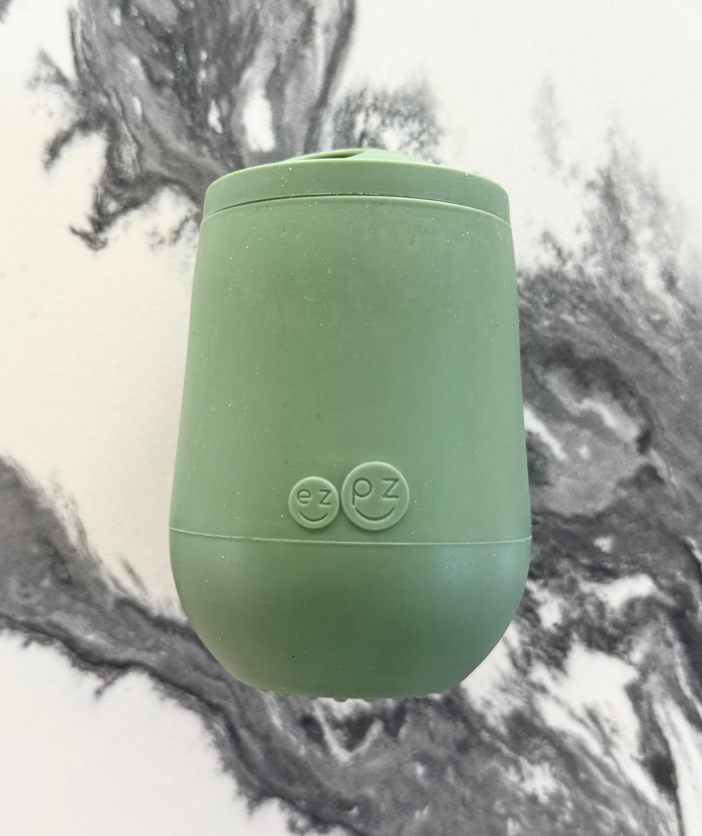 EzPz Mini Cup & Lid in Olive - 4oz