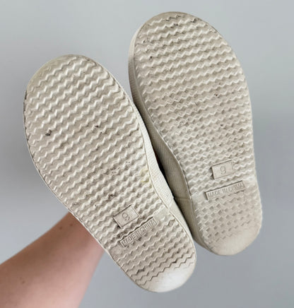 Hunter White & Print Rubber Boots (UK9)