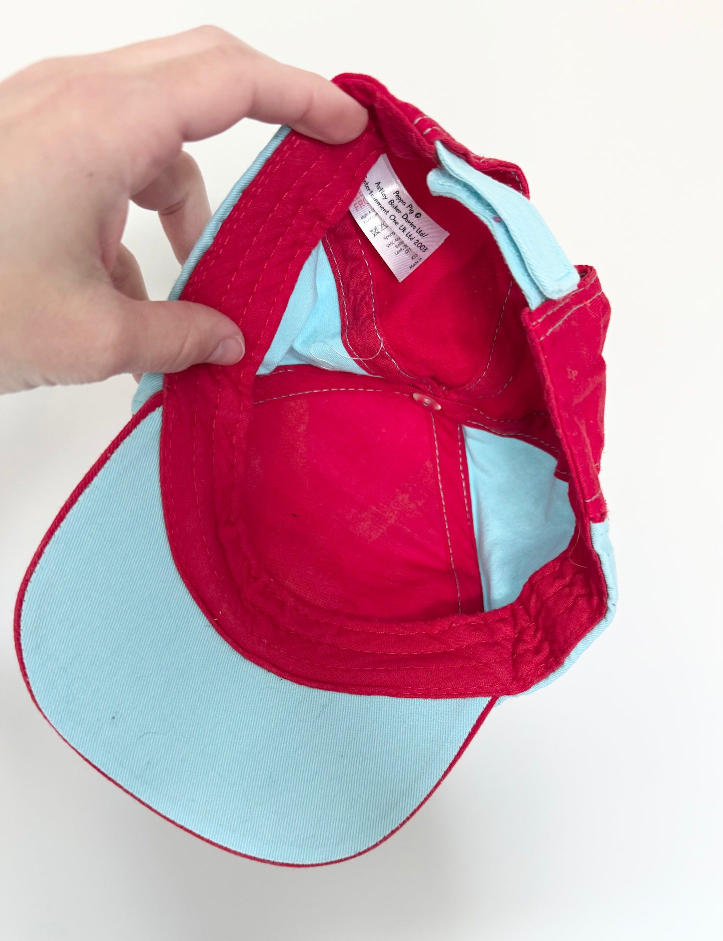 Peppa Pig World Red & Blue Character Ball Cap (3-5 Years)