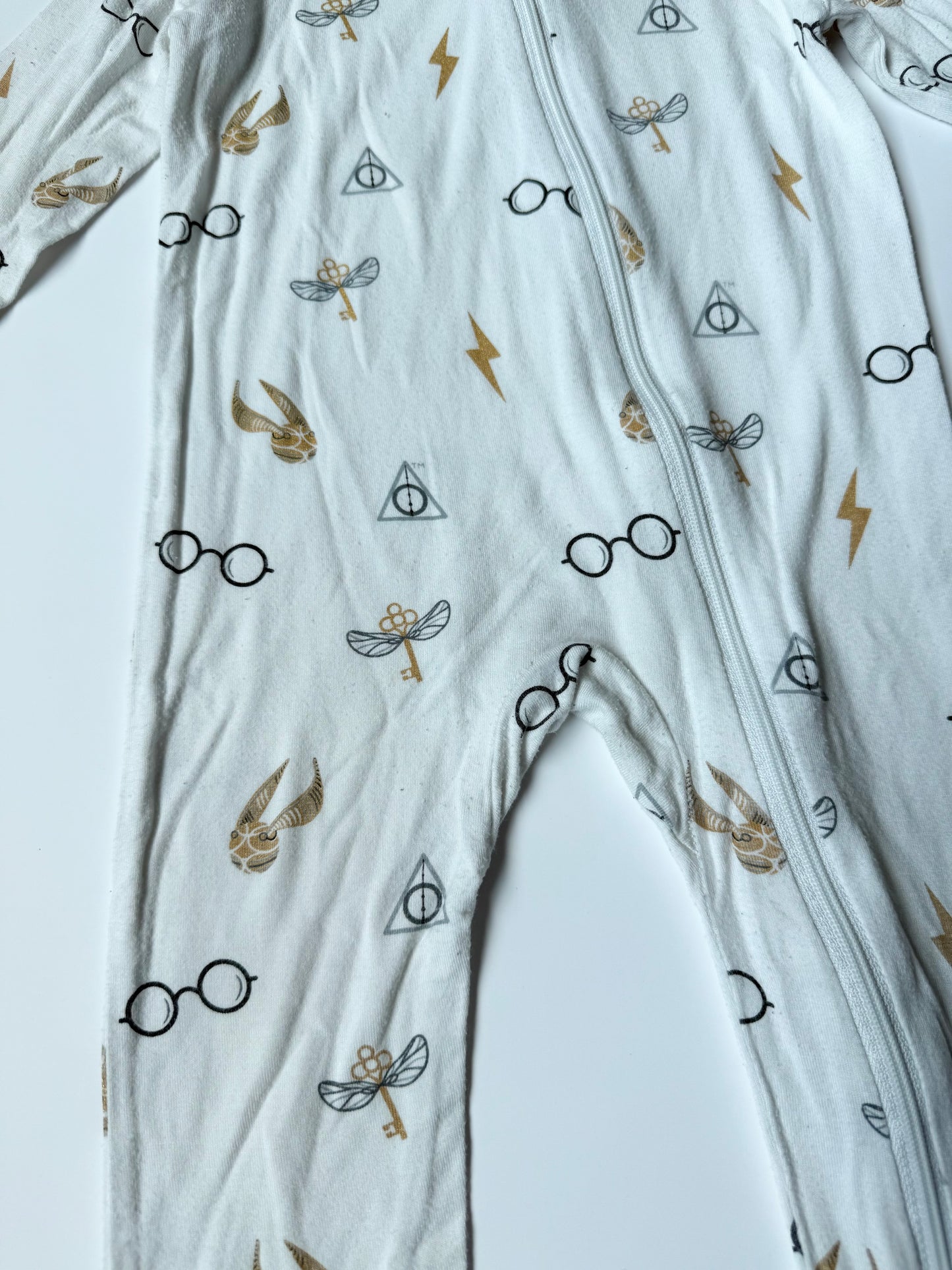 Kyte x Harry Potter Icon Zipper Footie Sleeper (12-18 Months)