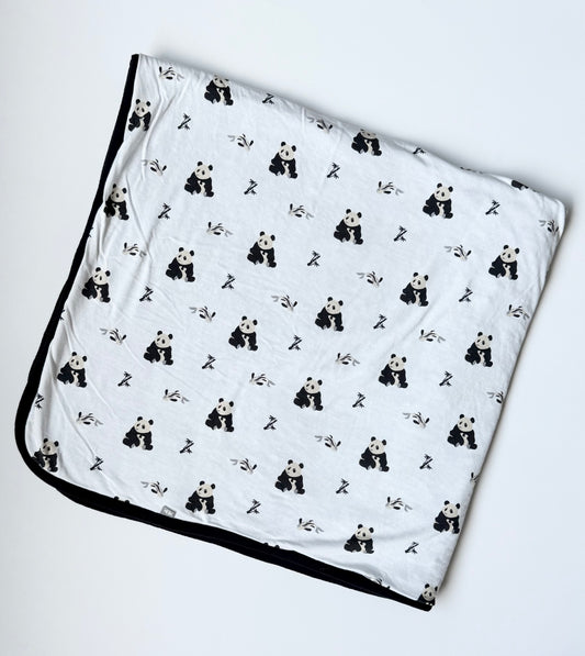 Kyte Black & White Zen Baby Blanket