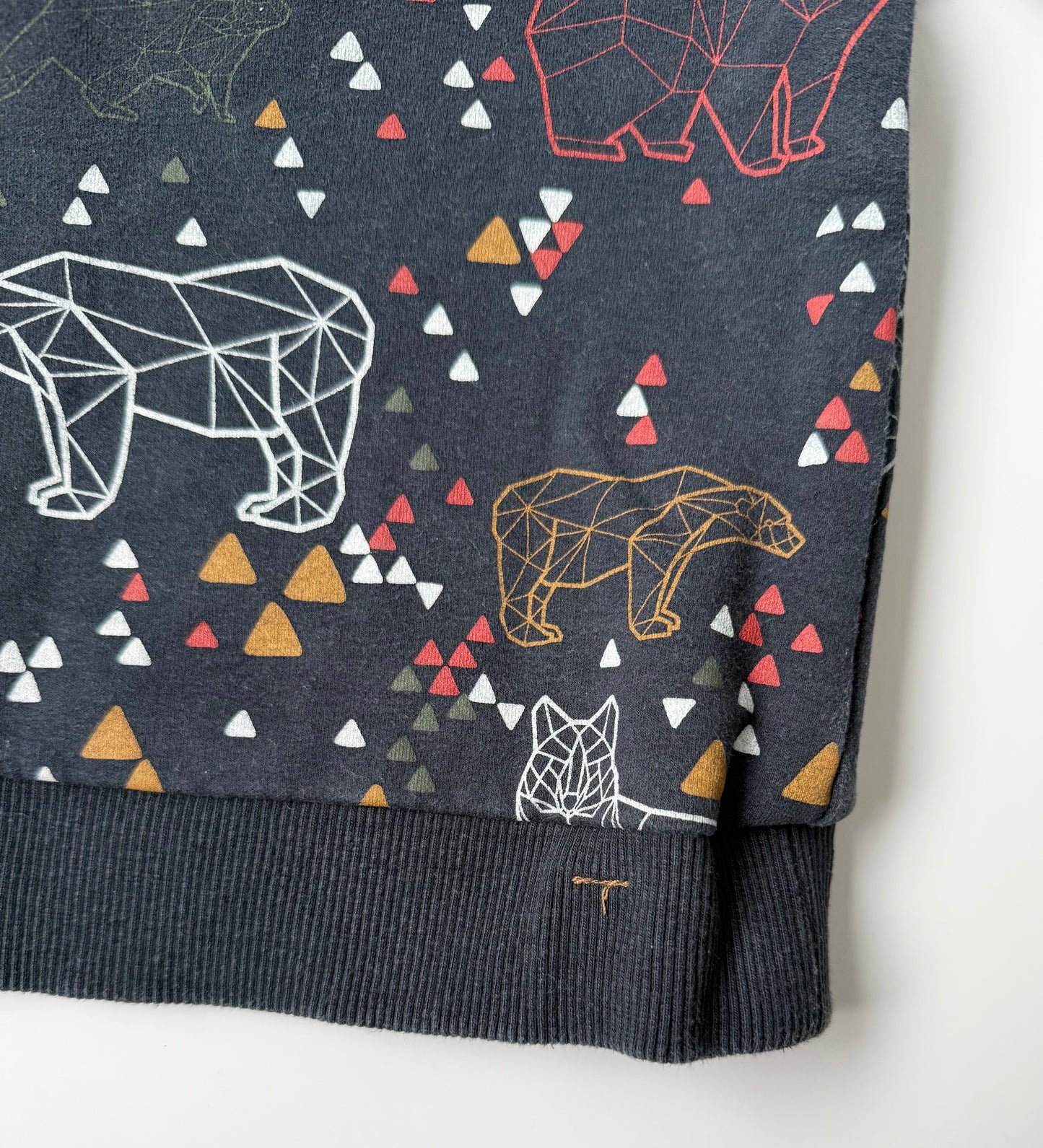 Deux Par Deux Navy Constellation Animals Sweater (3T)