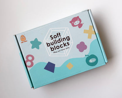 Mini Tudou Soft Building Blocks - Colorful Pastels