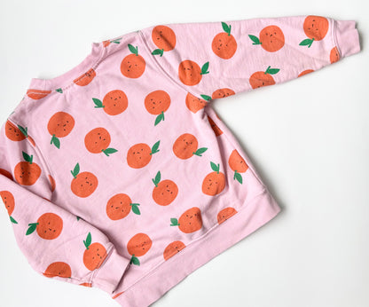 Hanna Andersson Pink Oranges Sweater (5 Years)