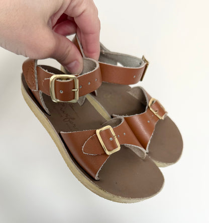 Salt Water Surfer Sandals - Tan (8)