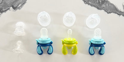 Kidsme Food Feeders - Aqua & Lime