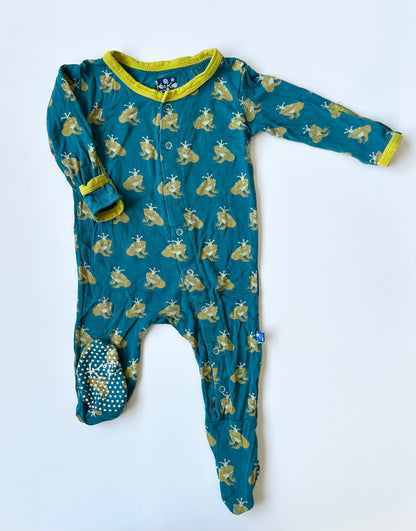 Kickee Pants Frog Prince Snap Sleeper (3-6 Months)