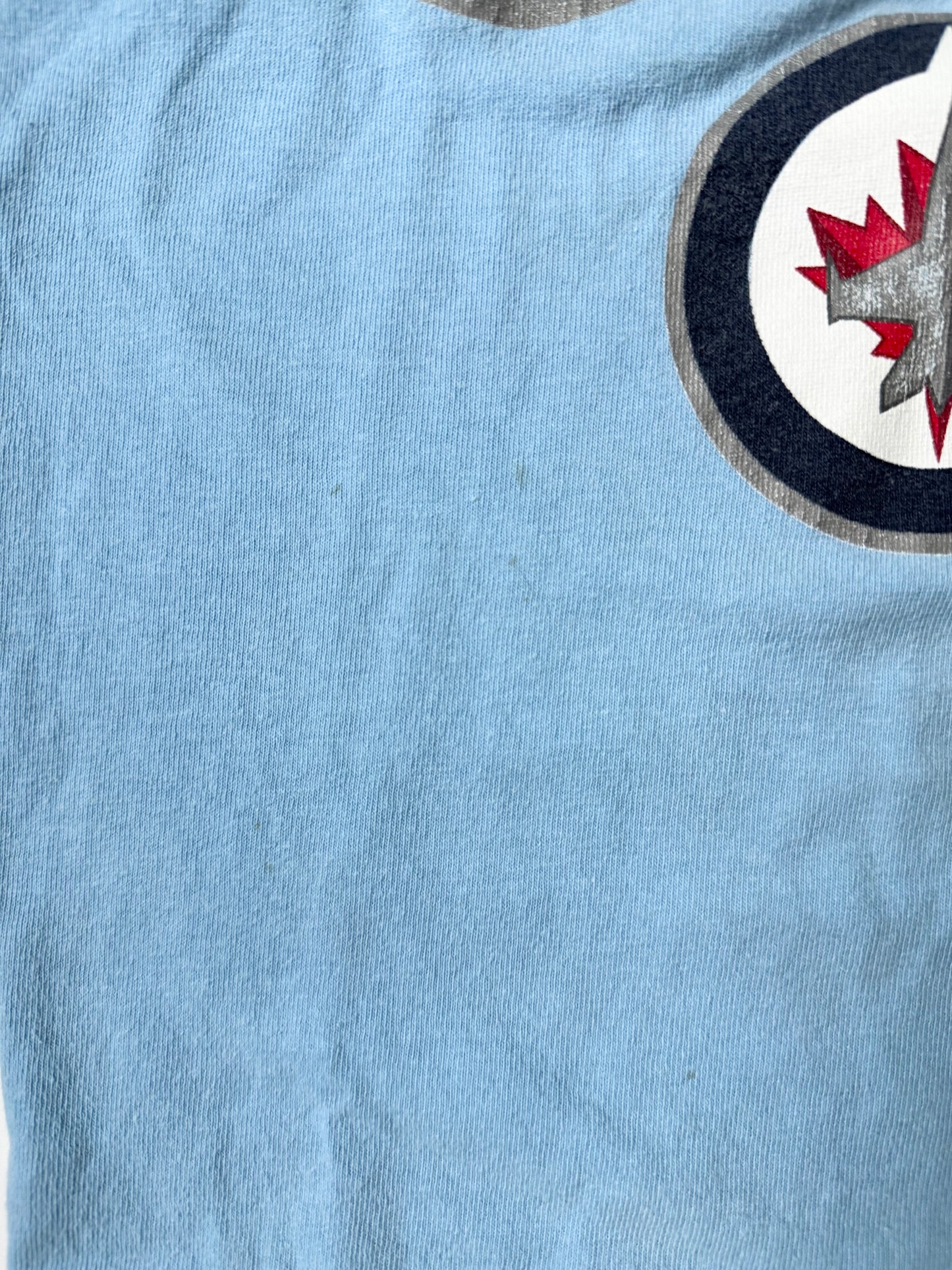 Winnipeg Jets Blue Hockey T-Shirt (Youth Small)