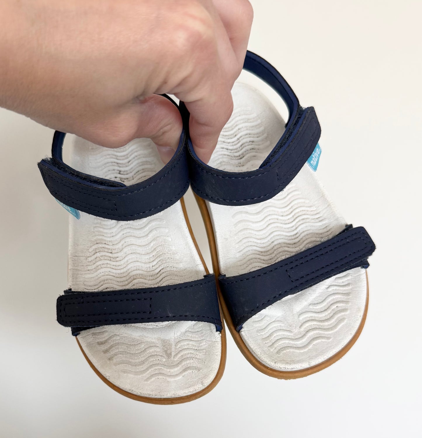 Native Blue Charley Sandals (8/9)