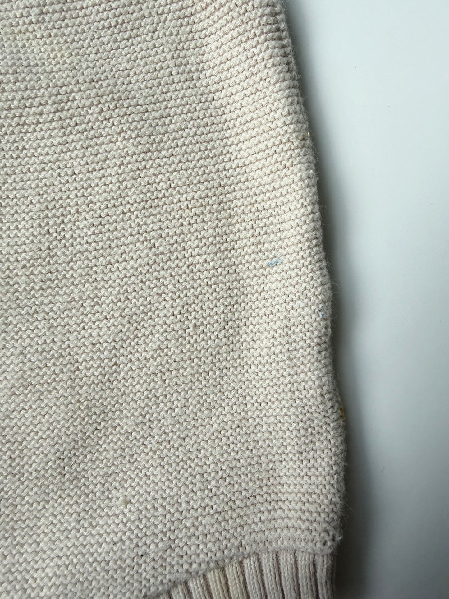 Mebie Baby Cream Knit Bummie Shorts (18 Months)