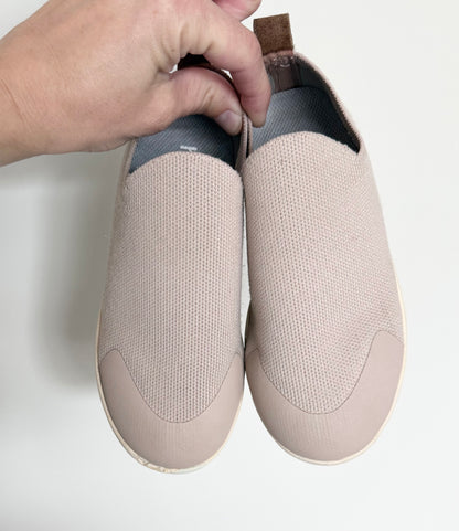 Heyfolks Light Beige Knit Slip On Sneakers (C12)