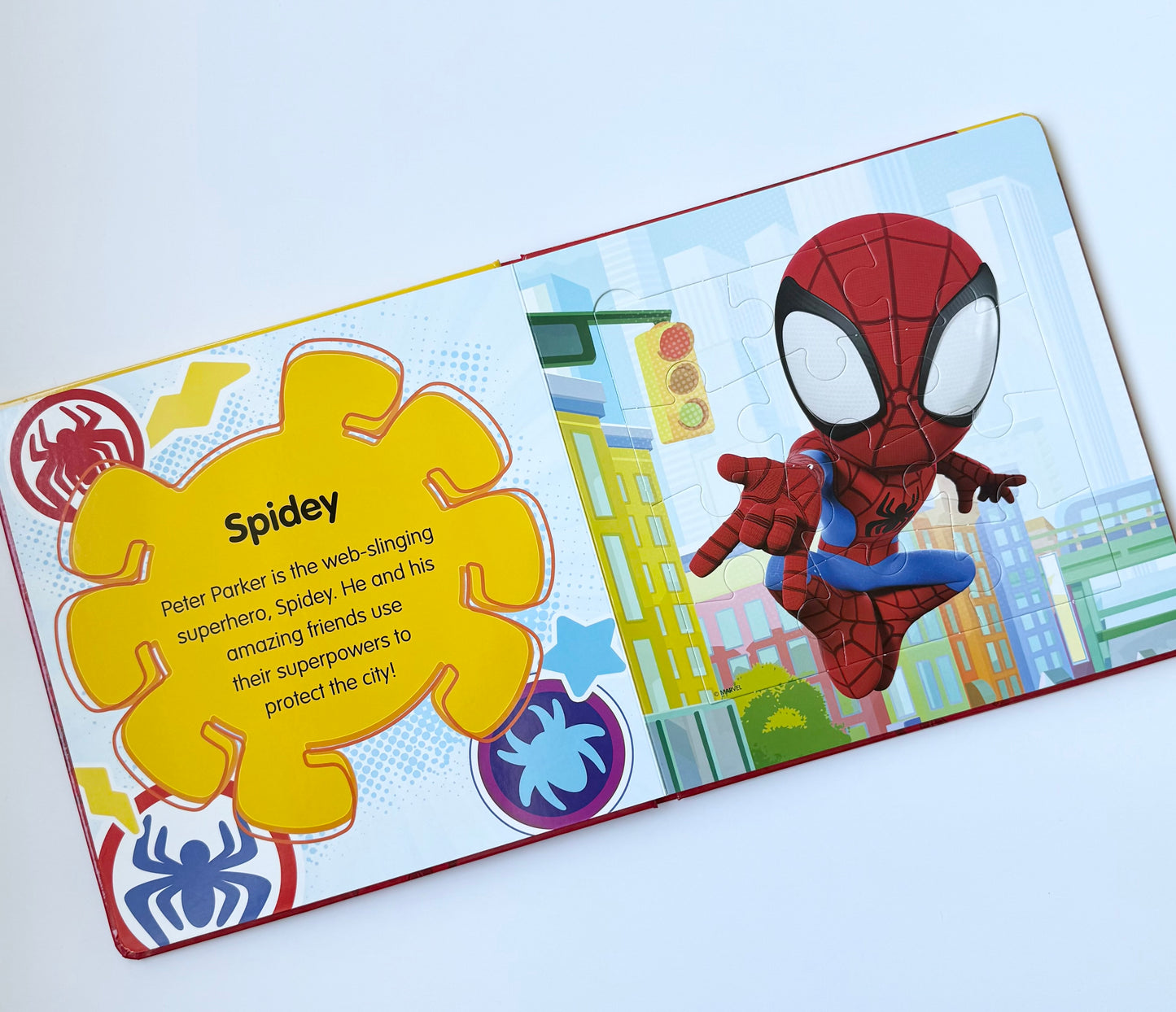 Disney Junior Spidey and his Amazing Friends Puzzle Book