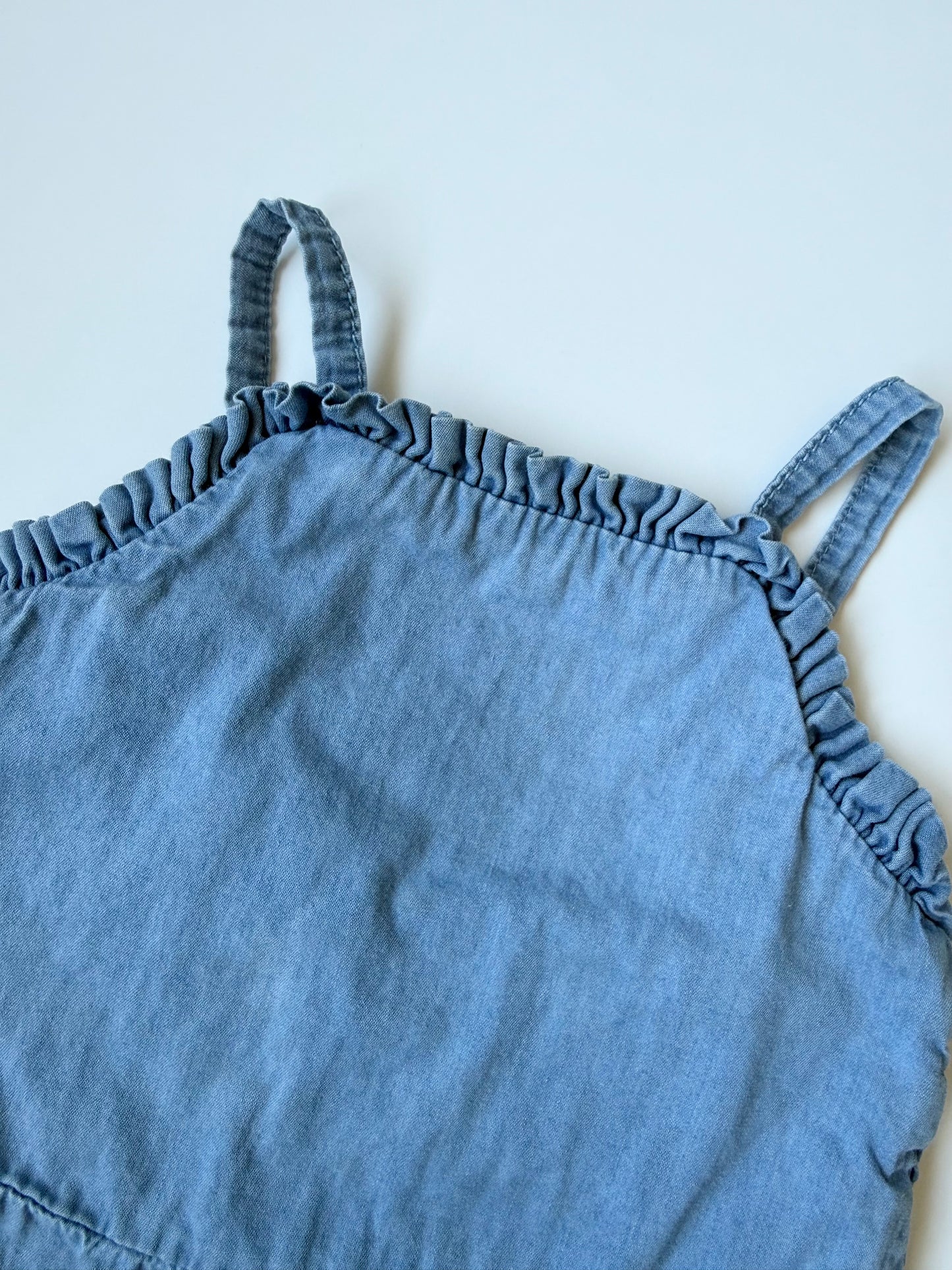 Cat & Jack Jean Tank Romper (4T)