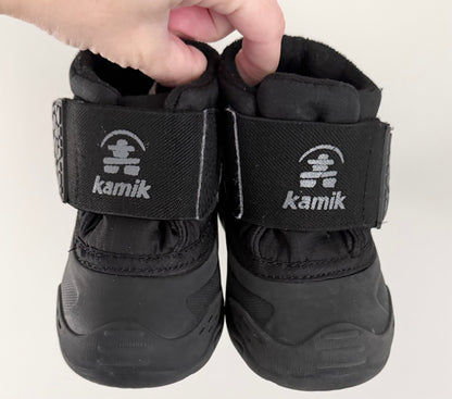 Kamik Wren Lo Black Short Boots (5)